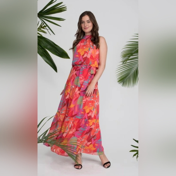 Julia Jordan maxi dress, NWT, Size 6 - Picture 1 of 8